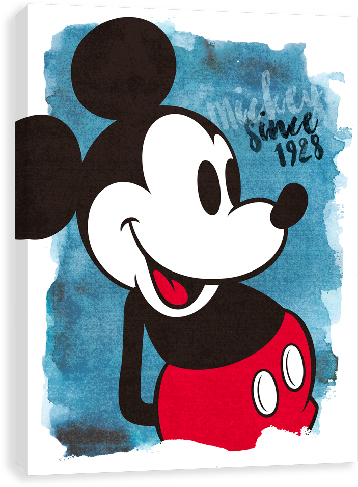 Watercolor Mickey Since - ??????? ?? ????? ?? ????? ????? ?????? ?????? ??????? (1000x1000), Png Download