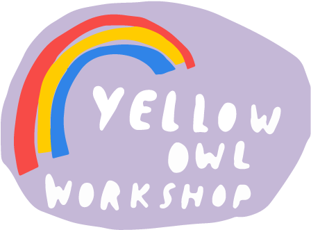 Yellow Owl Workshop Logo - Gnome & Mushroom Earrings (450x343), Png Download