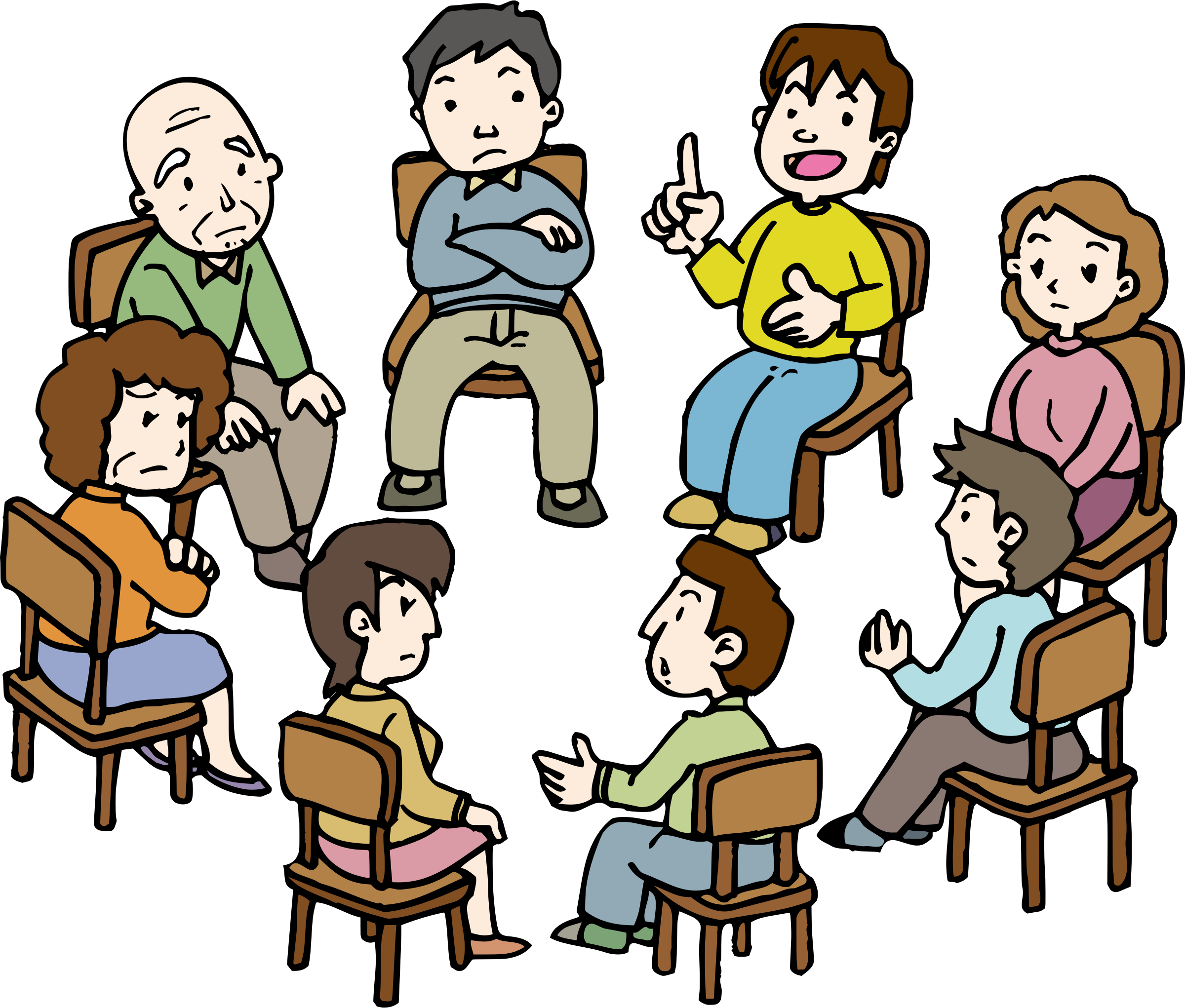Group Icons Png Free And Downloads - Counseling Clipart (2400x2042), Png Download