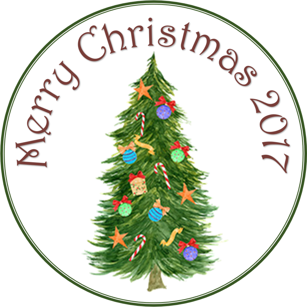 Personalized Christmas Cookies - Merry Christmas Round Coaster (1007x1024), Png Download