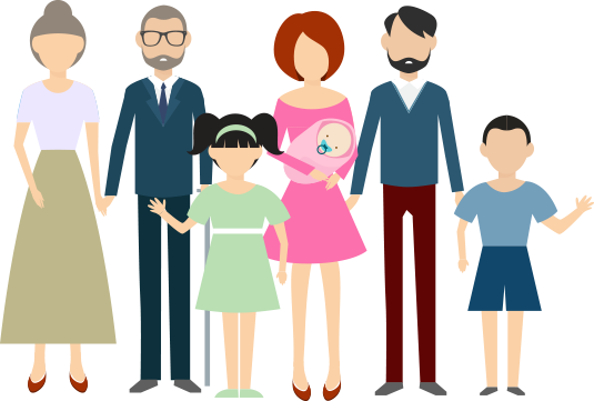 Before The Funeral Beckford's Will - Family Icon Vector Png (535x361), Png Download