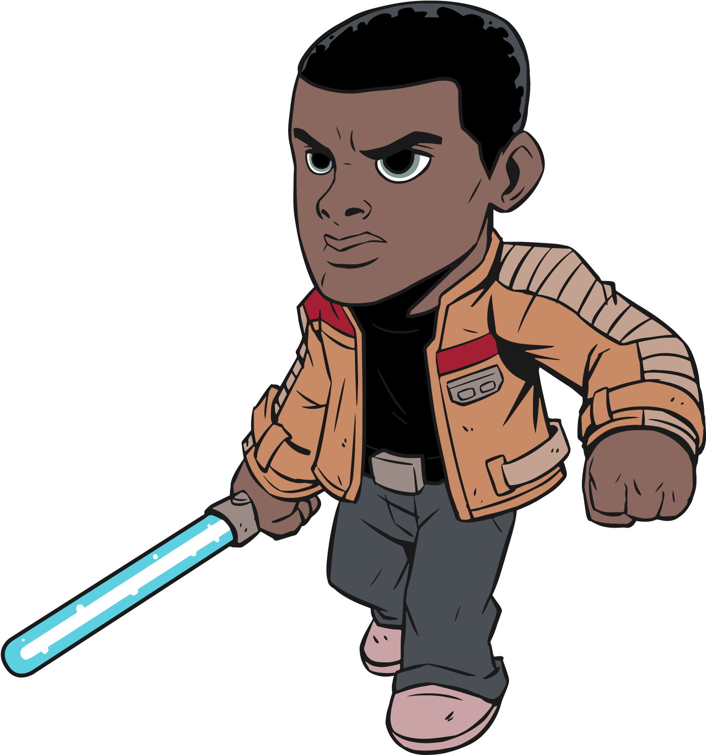 Finn Star Wars - Star Wars Finn Png (1564x1564), Png Download