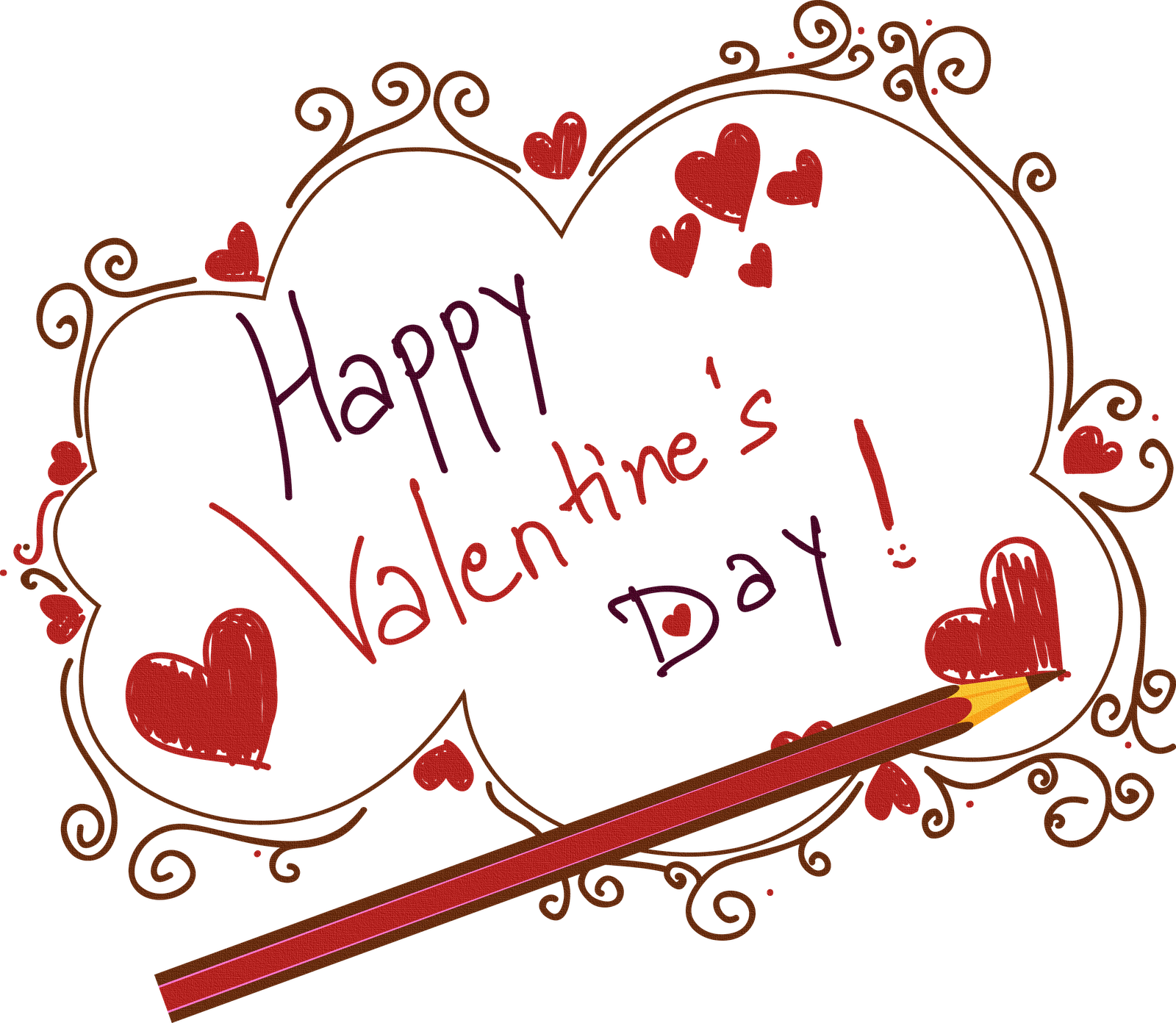 Happy Valentine's Day Free Download Png - Happy Valentines Day Sticker (oval) (1600x1392), Png Download