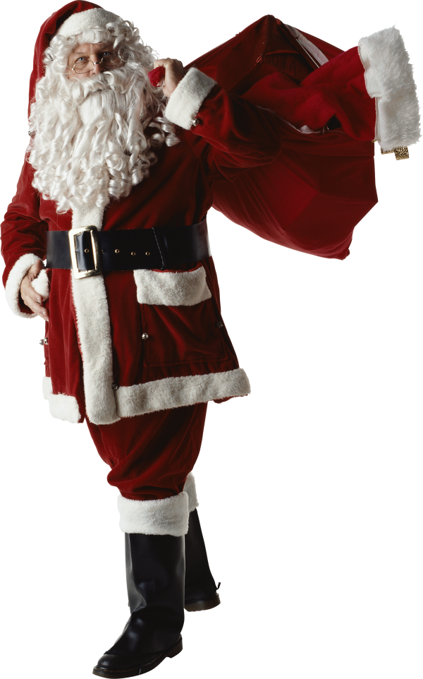 Santa Claus Png Free Download - 5 Scary Santa Claus Caught On Camera (600x962), Png Download