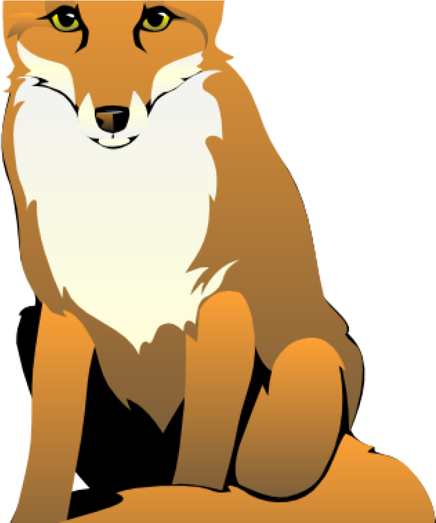 Fox Clipart Watercolor - Fox Png Clipart (1024x1024), Png Download