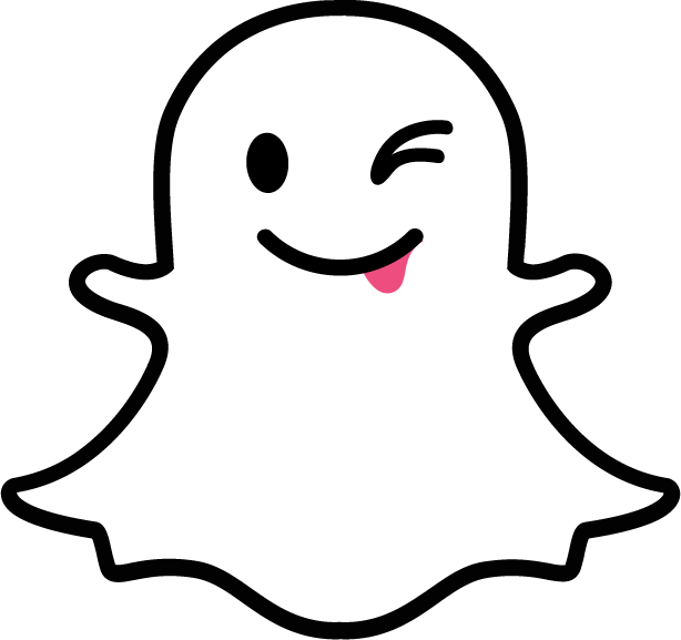 Tumblr Transparent Snapchat Ghost - Snapchat Stickers To Cut (500x470), Png Download