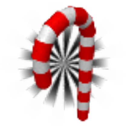 Candy Cane - Wreath (420x420), Png Download