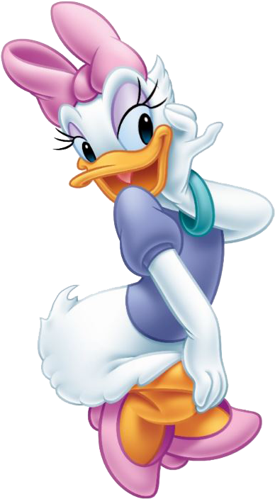 Daisy Duck Png File - Daisy Duck Png Transparent (410x733), Png Download