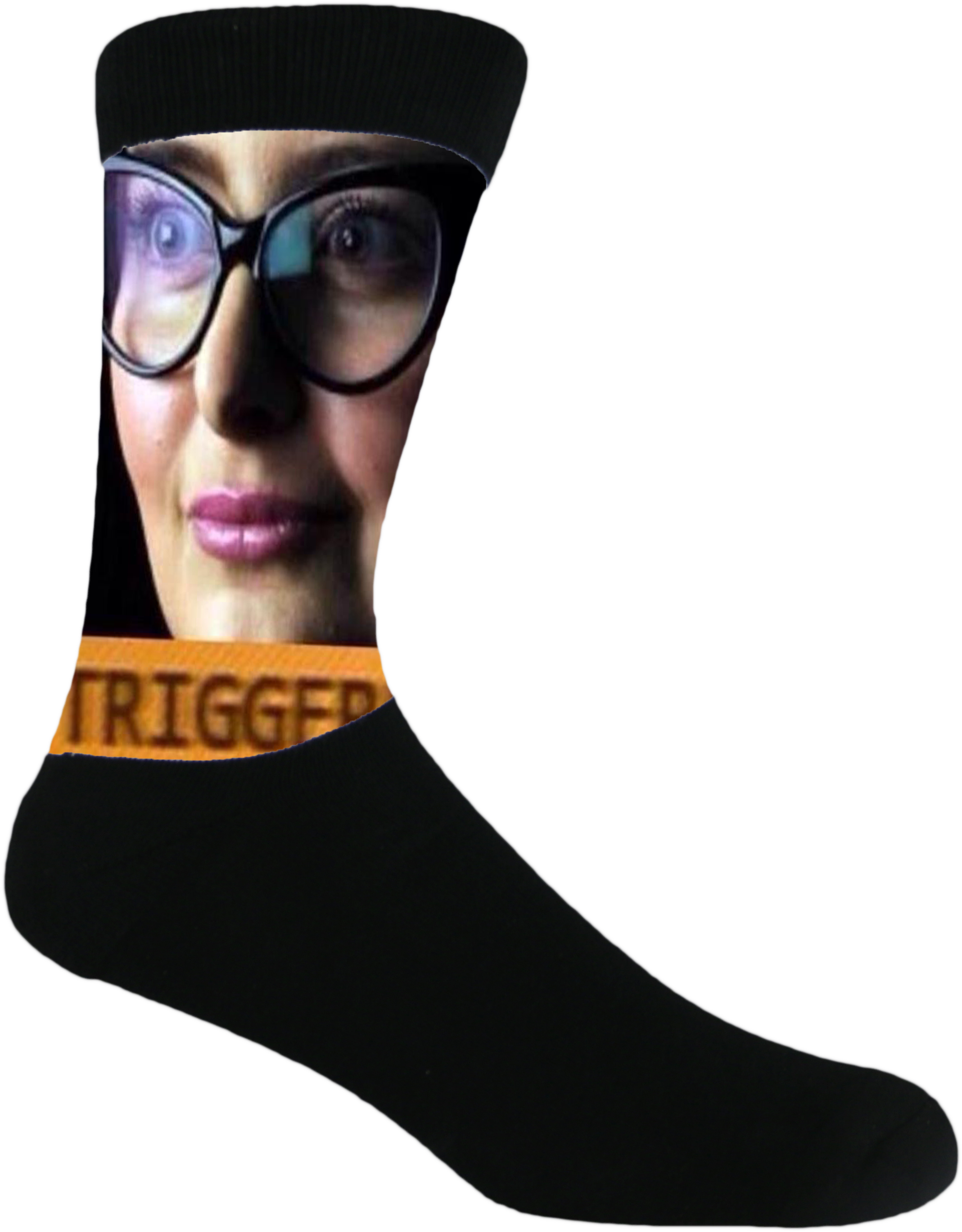 Triggered - Sock (2982x2982), Png Download