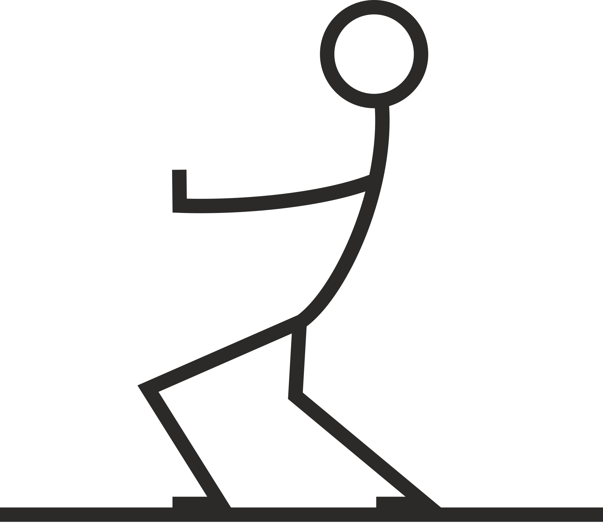 Stick Figures Png - Stick Figure Pulling (2000x1736), Png Download