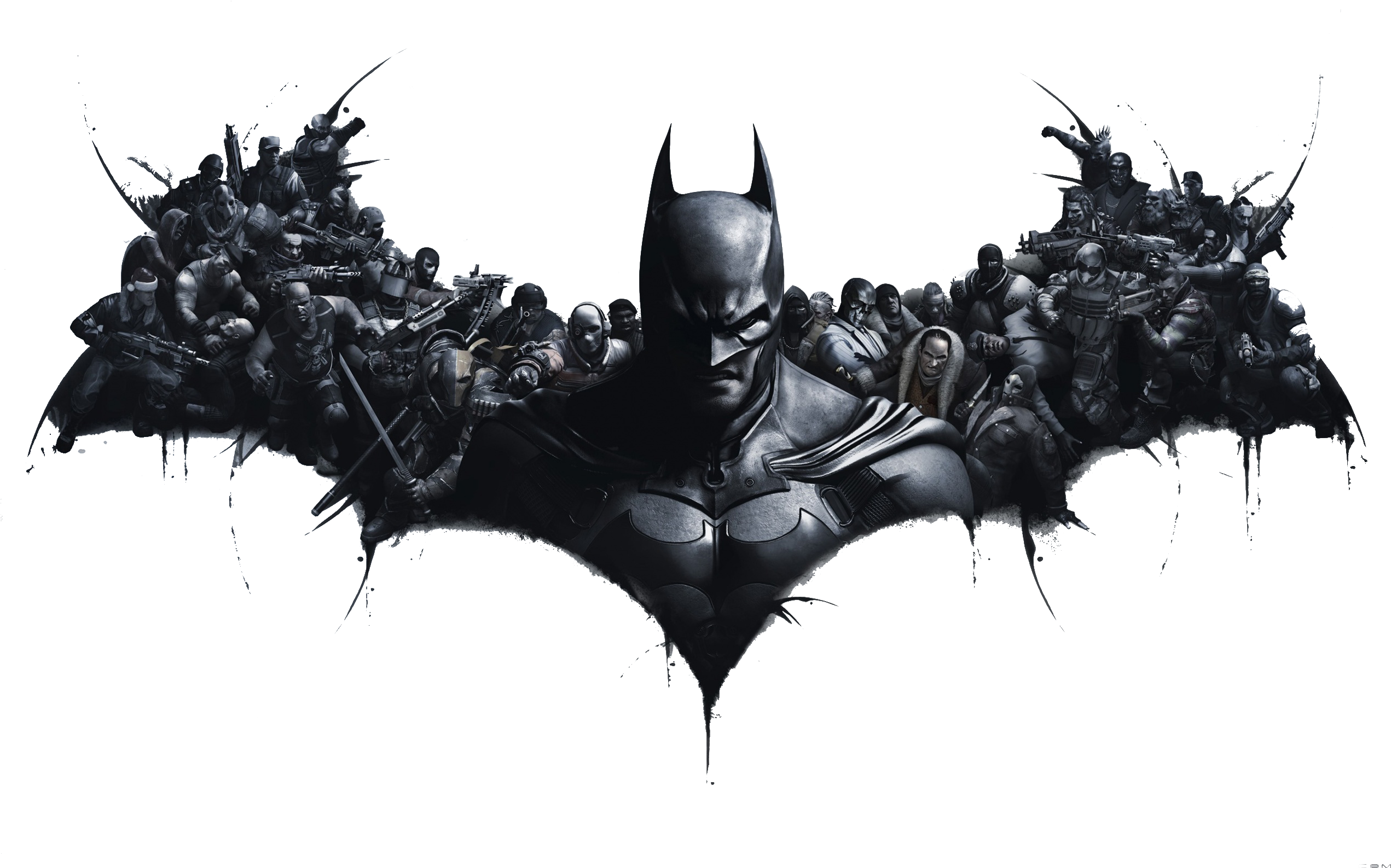 Batman Vs, Batman Poster, Batman Logo, Batman 2017, - Batman Arkham Origins Desktop (2560x1600), Png Download
