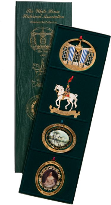 Ornament Set 1990-1993 - 1990 To 1993 White House Christmas Ornaments, Sold (700x700), Png Download