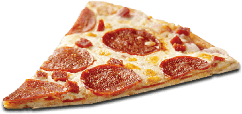 Derango's Cheese Pizza Slice - Pepperoni Pizza Slice (500x273), Png Download