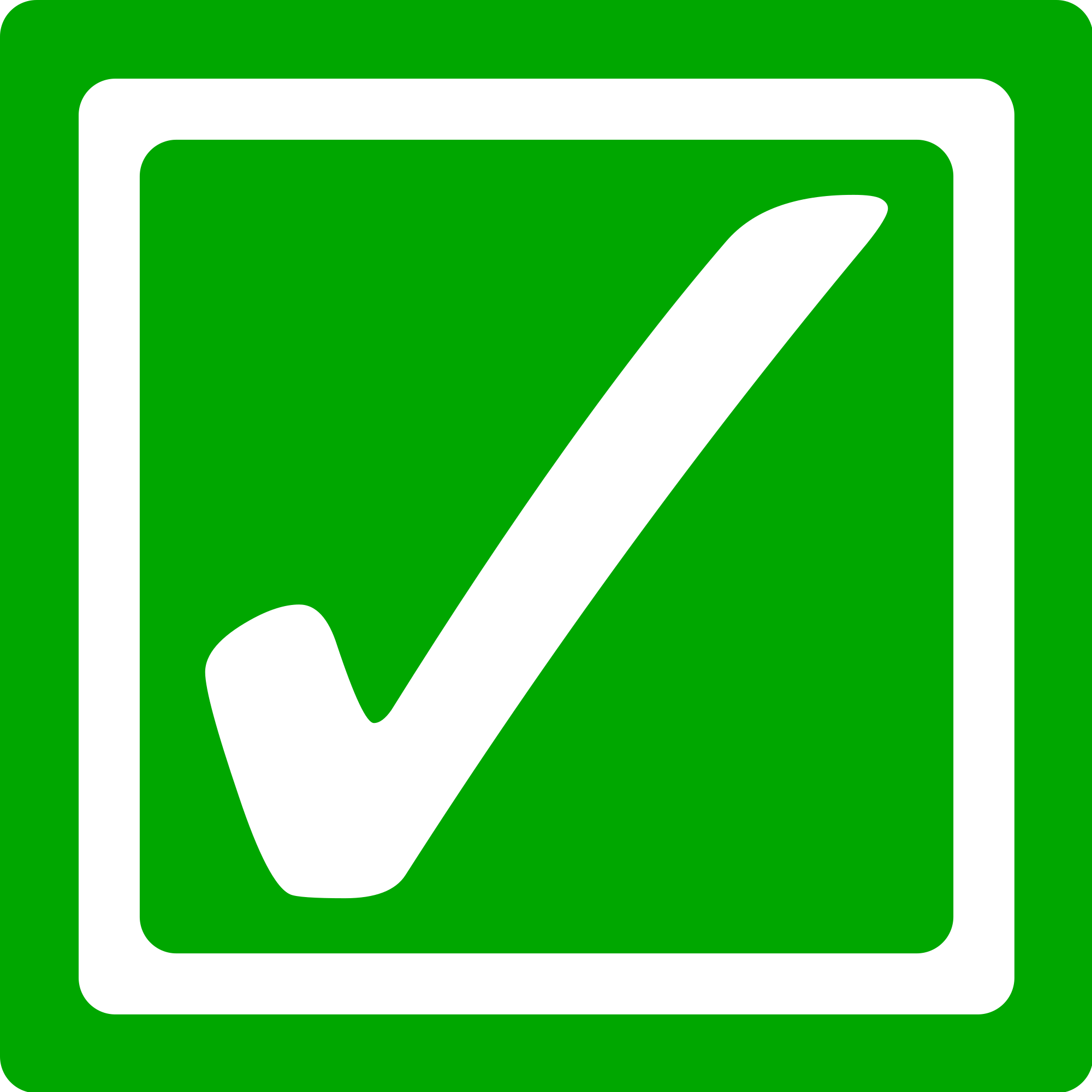 Graphic Library Stock Checkmark Clipart Self Check - Green Tick Box Icon (2000x2000), Png Download