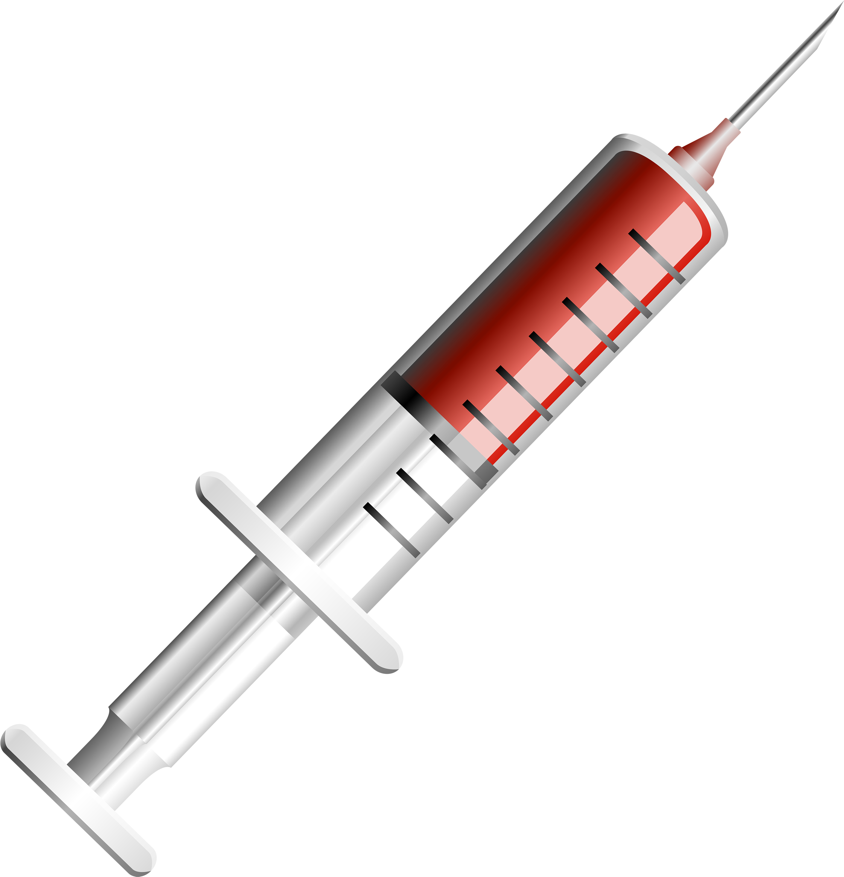 Syringe Silhouette Png - Syringe Png (2888x3000), Png Download