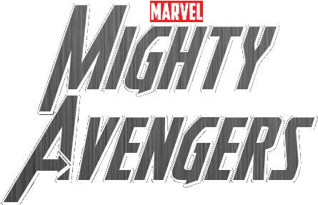 Mighty Avengers Logo - Focenterprises Avengers Set Marvel Superhero - Vinyl (488x350), Png Download