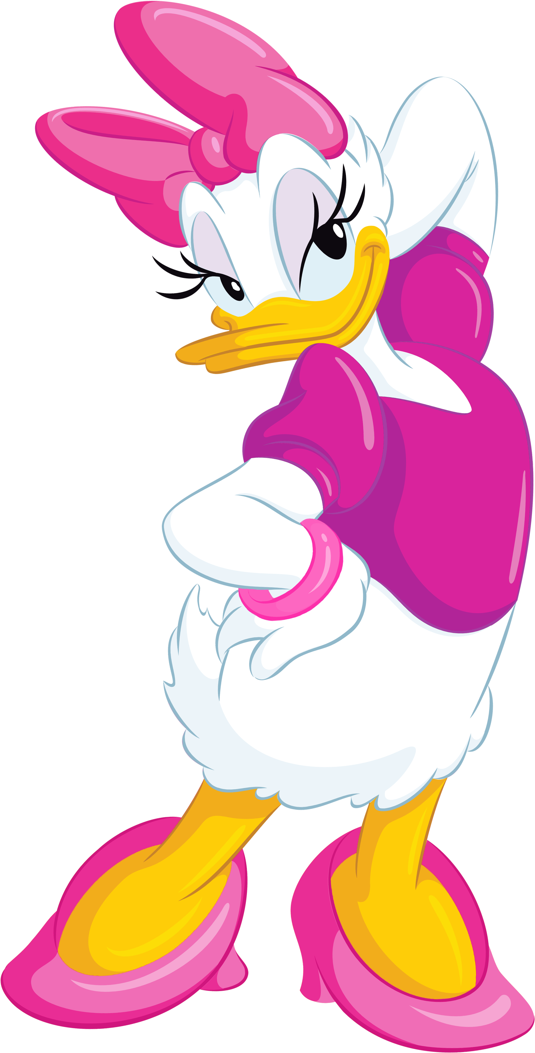 Clip Library Duck Png Clip Art Image The World - Daisy Duck Png (318x600), Png Download