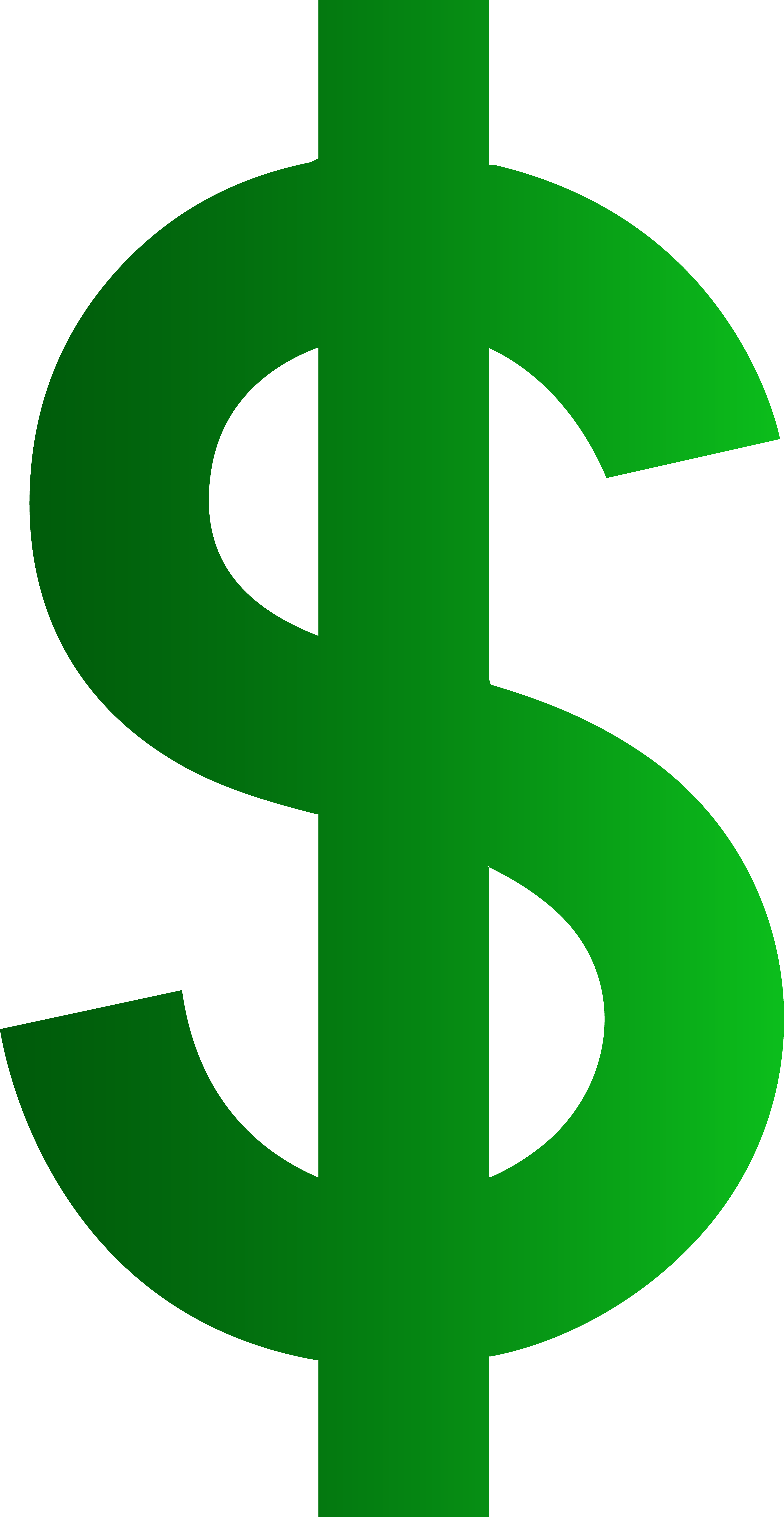 Dollar Png Images Transparent Free Download - Dollar Sign Clipart Png (4276x8271), Png Download