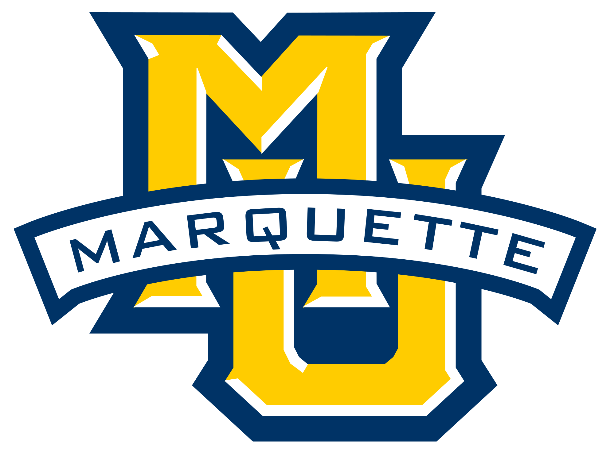 Open - Marquette Golden Eagles (2000x1491), Png Download