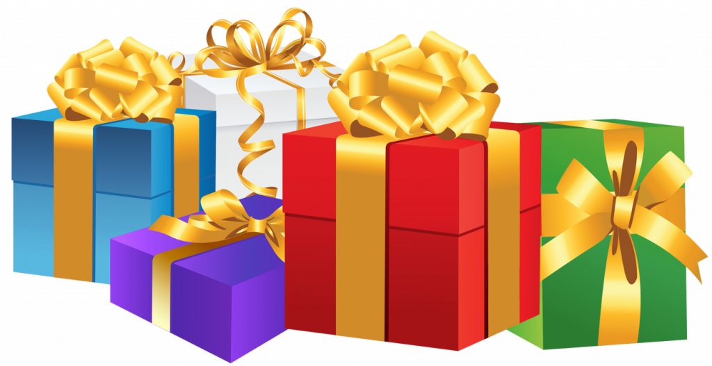 Presents Png Library Library Free Download On Melbournechapter - Birthday Gift Box Png (1024x527), Png Download