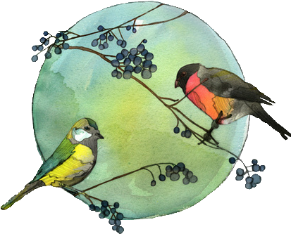 Art Birds Watercolor Bird Transparent Transparent - Green Bird Watercolour Transparent (500x500), Png Download