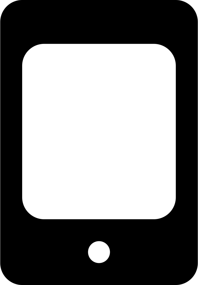 Top Mobile Phone Icon - Mobile Phone Png Icon (680x980), Png Download