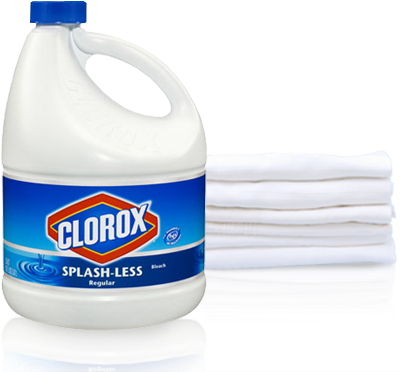 To Bleach Or Not To Bleach - Bleach In Housekeeping (400x385), Png Download
