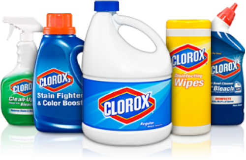 Clorox Toilet Bowl Cleaner-rain Clean-24 Oz (pack Of (500x500), Png Download
