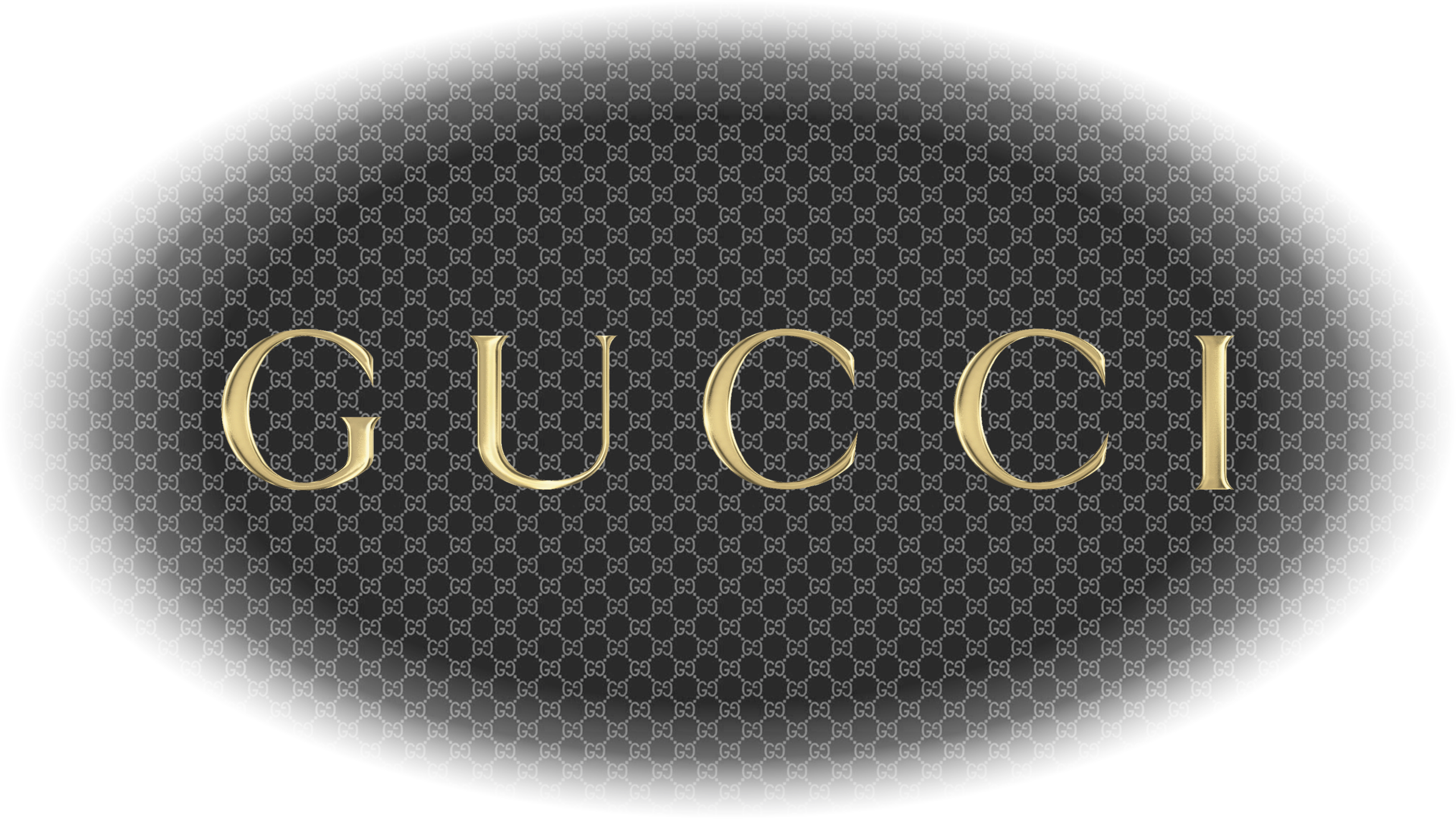 Download - Custom Gaming Mouse Pad With Gucci Brand Logo(1) Non-slip (3486x1960), Png Download