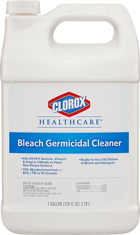 Clorox Healthcare Bleach Germicidal Cleaner - Clorox Bleach Germicidal Cleaner (448x750), Png Download