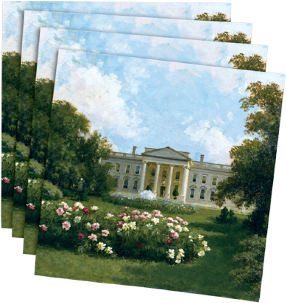 White House 1914 Cocktail Napkins - White House (700x700), Png Download