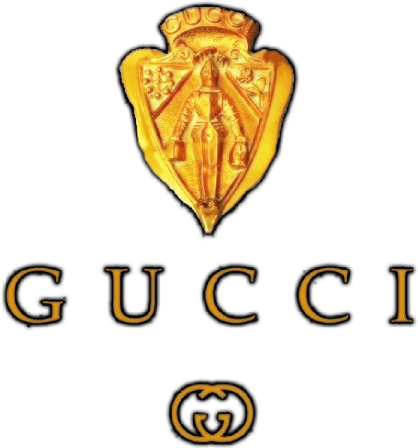 Exclusive Crest Shield Guccigang Gucci Png Gold Logo - Gucci Gold (1024x1096), Png Download