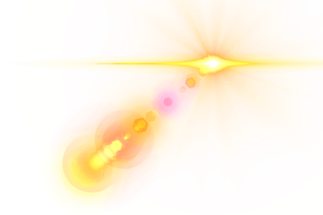 Miscellaneous - Yellow Lens Flare Png (1125x750), Png Download