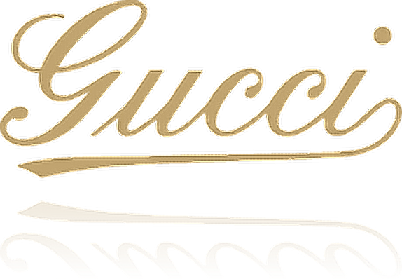 Download Gucci Png Cursive Gold Logo Sticker - Gucci Logo PNG Image with No  Background 