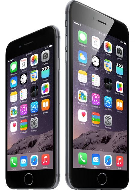 Iphone 6 Png - Apple Iphone 6 Plus - Space Grey (450x633), Png Download