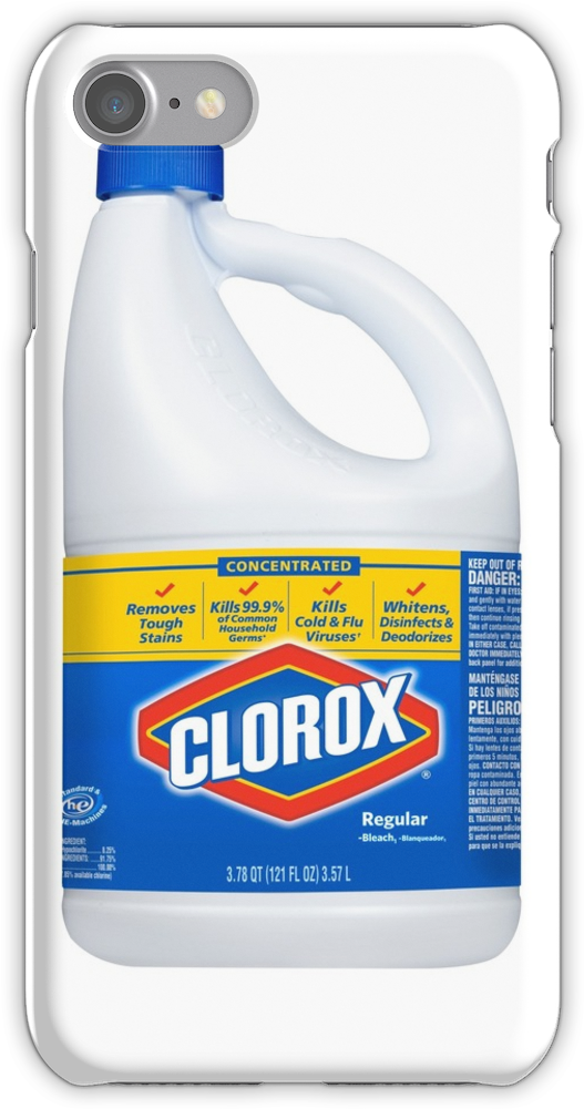 Clorox Bleach Meme Iphone 7 Snap Case - Clorox Regular Bleach, 121 Oz (750x1000), Png Download