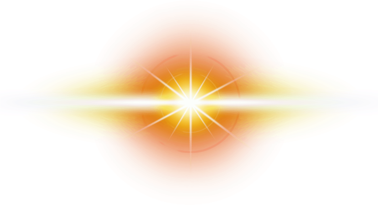 Orange Transparent Optical Flare - Circle (1280x720), Png Download