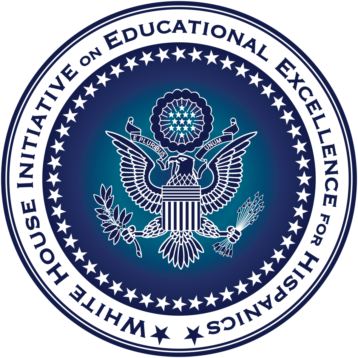 White House Initiative On Educational Excellence For - Usa White House Logo (1200x1200), Png Download