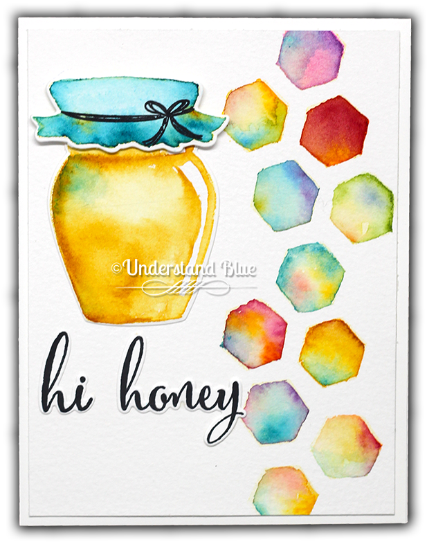 Hi Honey By Understand Blue - Blue Hawaii (650x840), Png Download