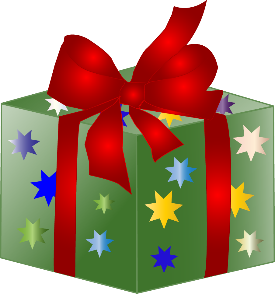 Holiday Gift Drive In Full Swing - Free Christmas Present Vector (904x966), Png Download
