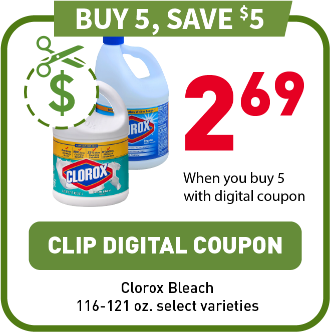 Picture Of Clorox Bleach - Free Ps3 Coupon (730x730), Png Download