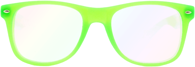 Ultimate Diffraction Glasses Green V=1506127771 - Green Glasses Png (700x700), Png Download