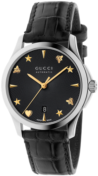 Gucci G-timeless Automatic, 38mm - Gucci Ya126469 G-timeless Automatic Unisex Watch (800x800), Png Download