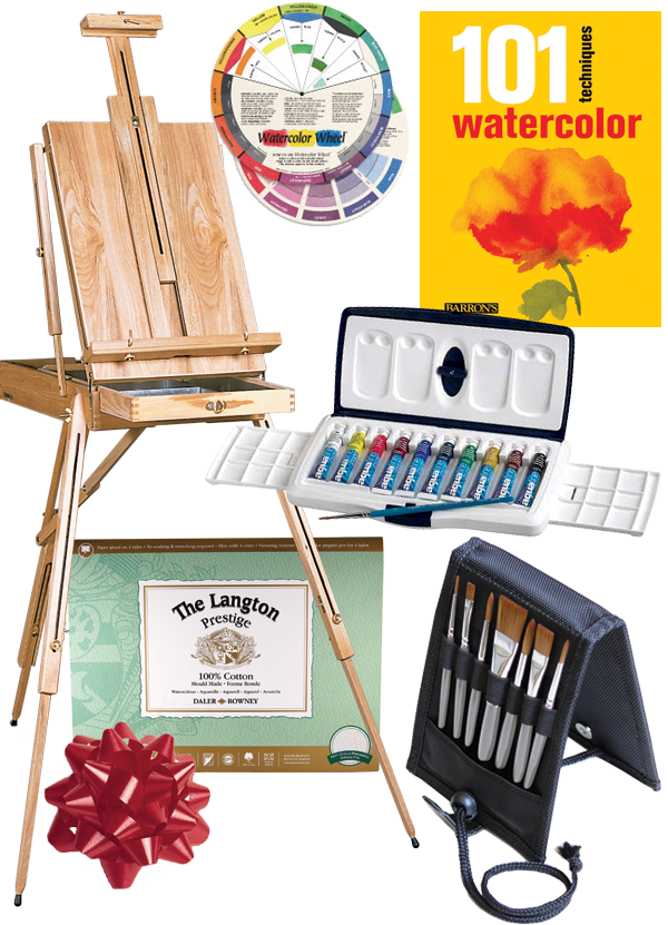 Rex Art Watercolor Painting Gift Set - Color Wheel Company : Watercolor Color Wheel (600x831), Png Download