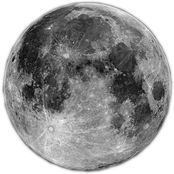 Free Png Moon Png Images Transparent - Transparent Background Moon Png (850x688), Png Download