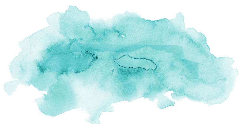 Turquoise Watercolor 7 - Purple (800x435), Png Download