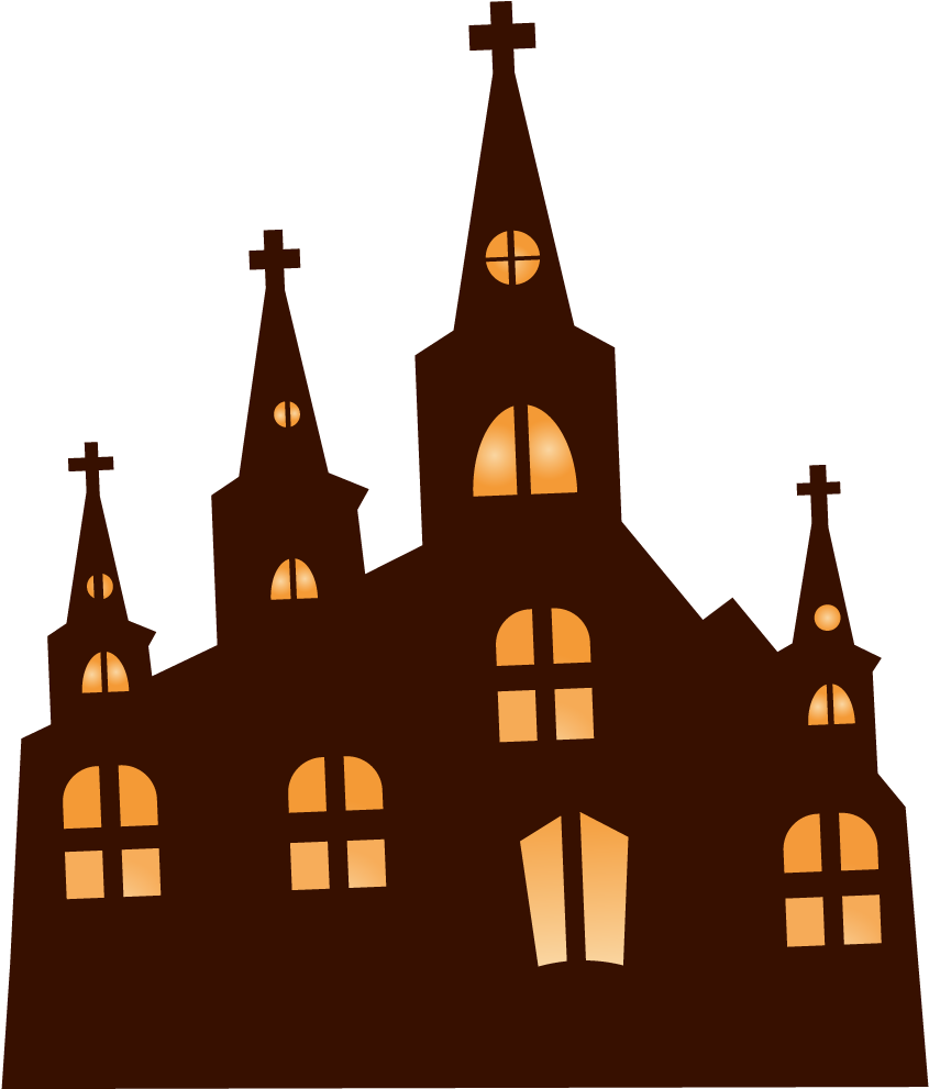 Church Clipart Haunted - Happy Halloween Banner Sign 3 X 5 Ft By Bannerbuzz (1000x1000), Png Download