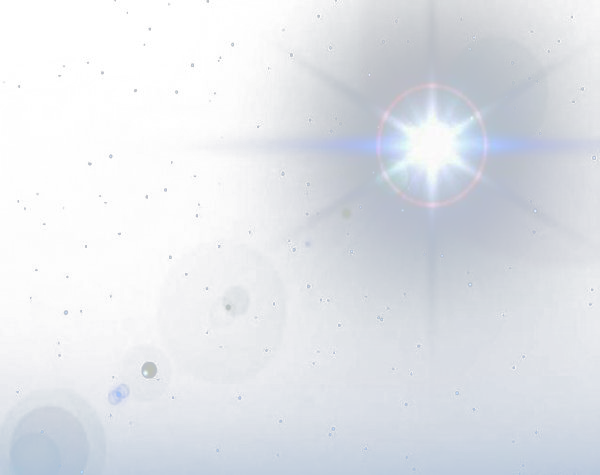 Lens Light Flare Clipart - Lens Flare No Background (600x475), Png Download