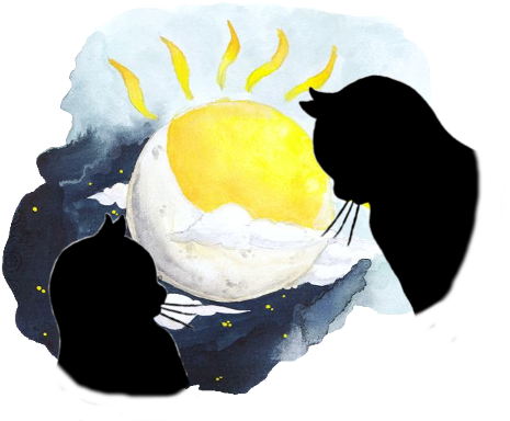 Moon And Sun - Gelato (600x400), Png Download