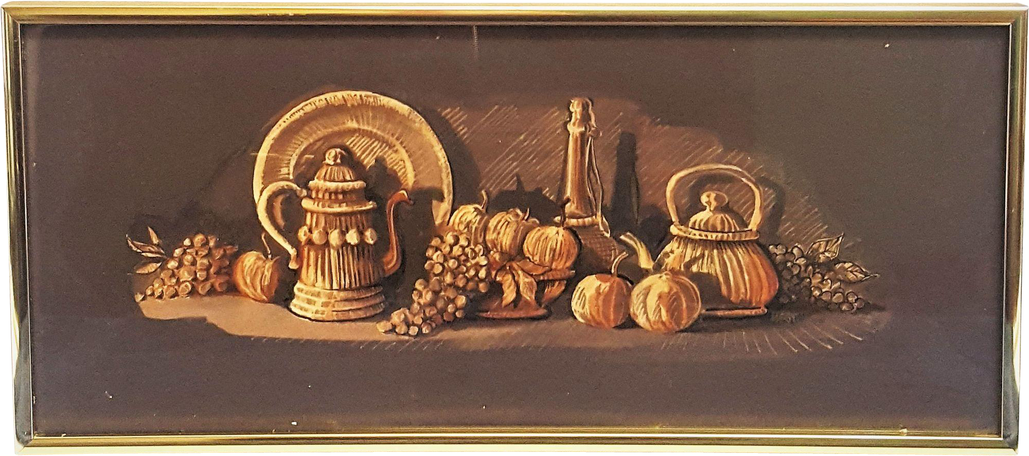 An Original Still Life Watercolor Signed By The Artist - Picture Frame (1999x1999), Png Download